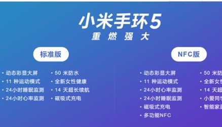 小米手环nfc和普通版区别_小米手环普通版和nfc_小米手环nfc和普通版区别