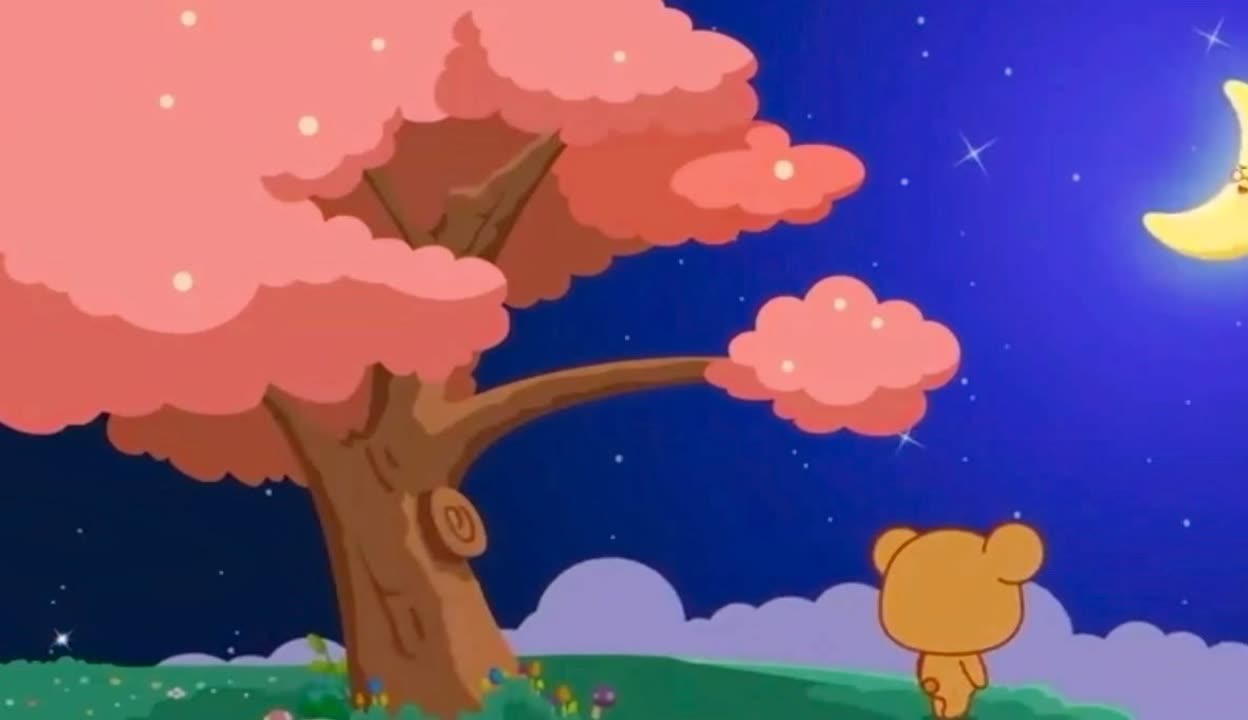 月亮熊_熊月亮图片_熊月亮星星