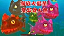 食人鱼小游戏视频,深海猎食者的进化之旅